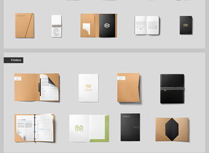 百款企业形象品牌设计元素VI样机模板 一站式PSD素材资源指南