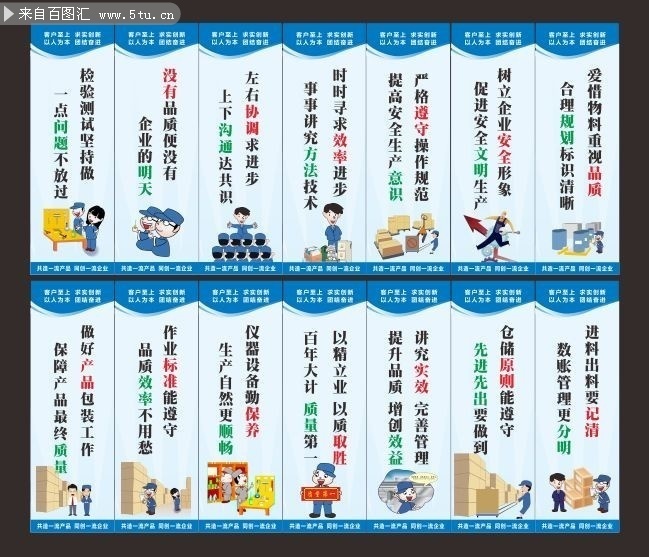 企业工厂安全标语挂图设计指南 用视觉强化安全文化，提升企业形象